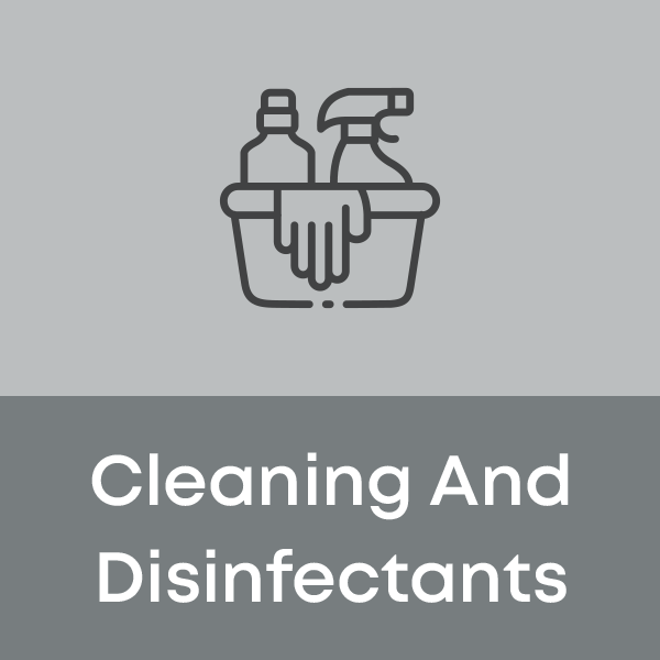 Cleaning and Disinfectants